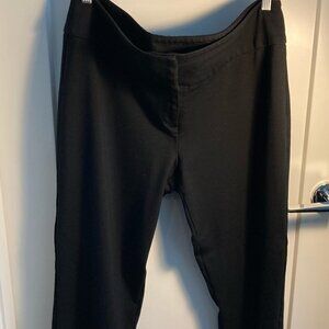 JEANNE BEKER Sz 14 Dress Career Straight Leg Stretch  Pants Trousers